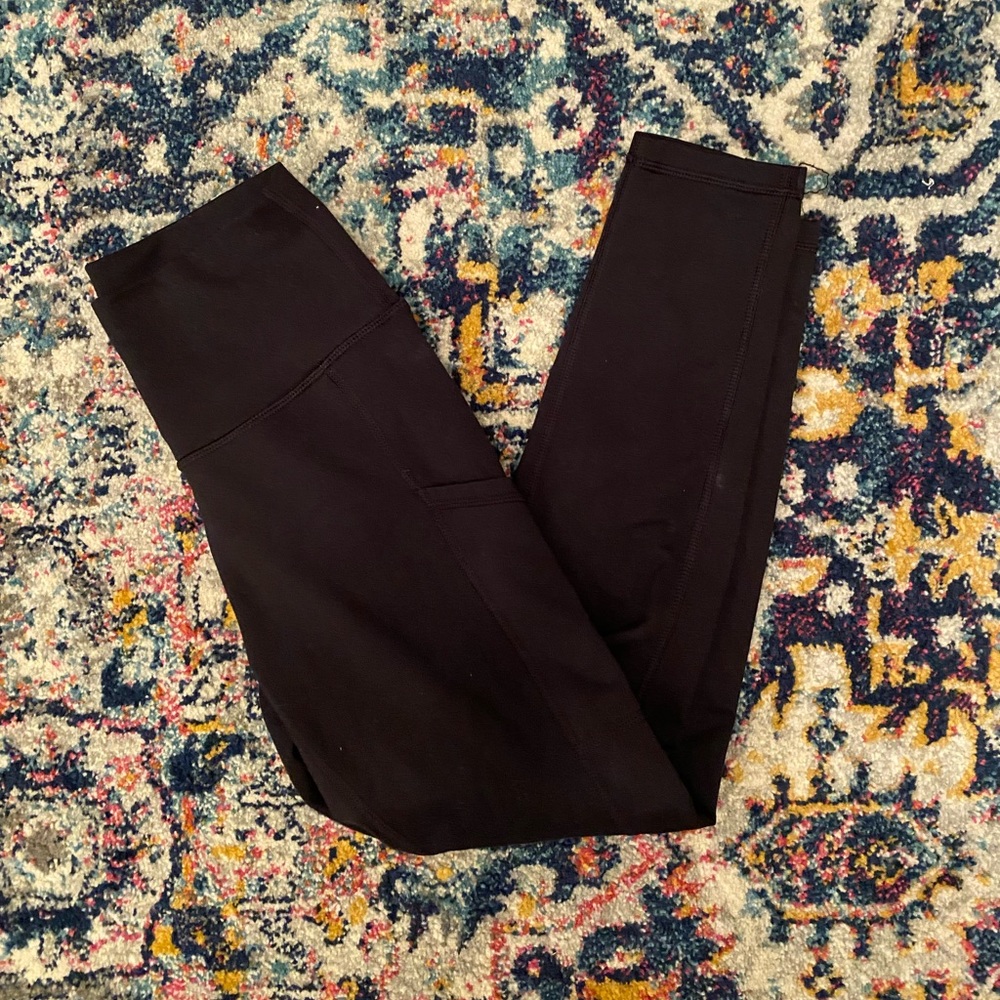 Black aerie chill leggings size small short